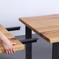 Pottwal Tisch mit ansteckplatte
