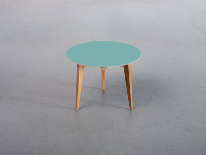 Beluga Couchtisch rund türkis