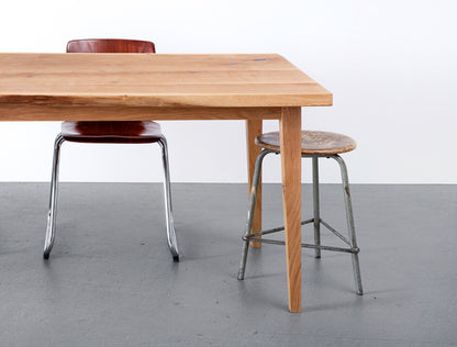 Pottwal Tisch Eichen Beine